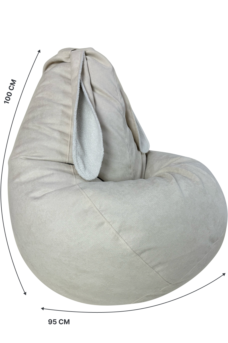 картинка Кресло Мешок Ушастик 4XL от магазина бескаркасной мебели Bag Life+