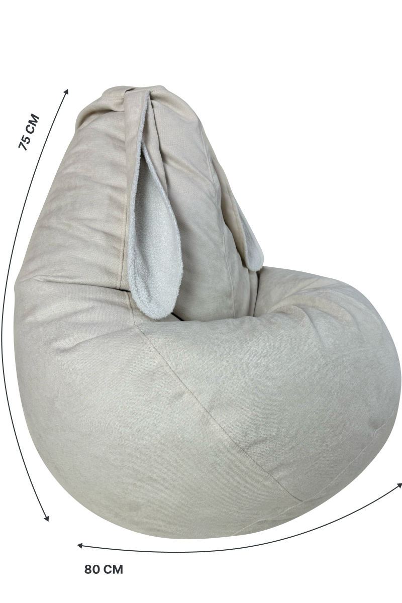 картинка Кресло Мешок Ушастик 2XL от магазина бескаркасной мебели Bag Life+